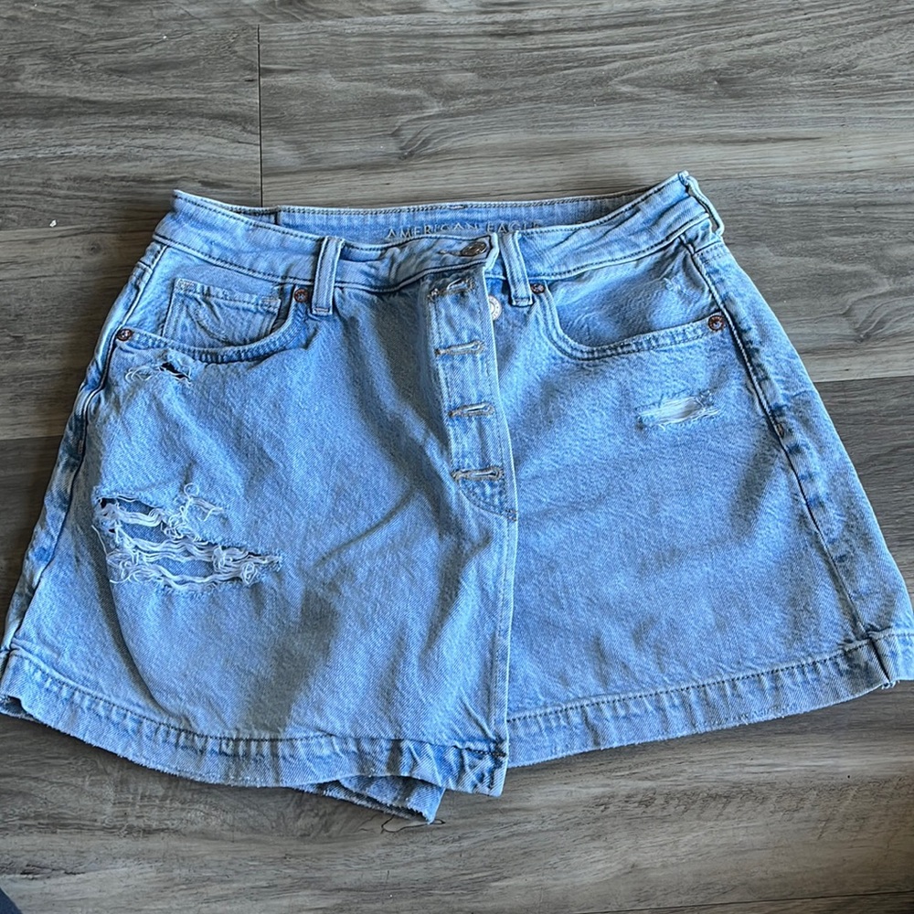 american eagle mom skort